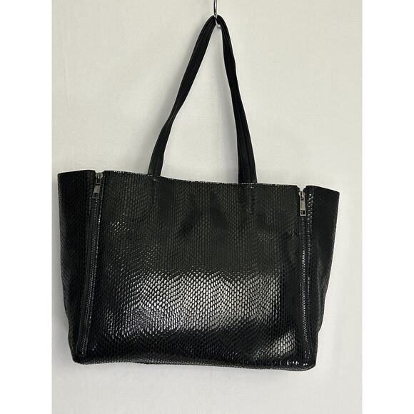 Sorial Handbags - Sorial Prive Embossed Leather Snakeskin Tote